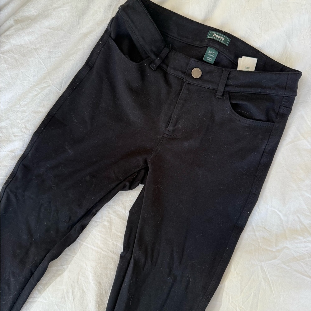 Roots Black Pants